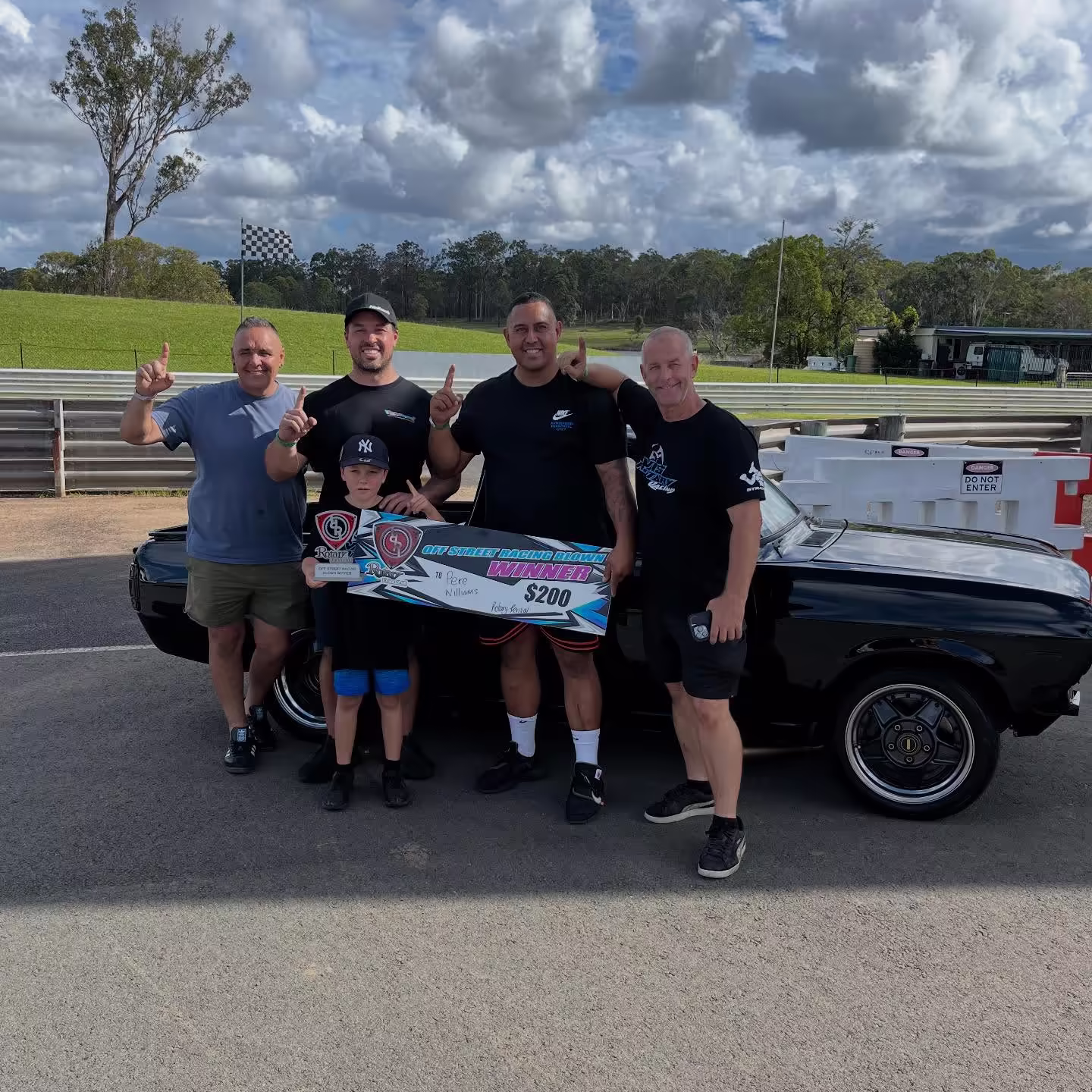 Murphs team Off Street Racing winners
